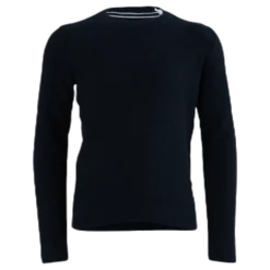 Snow Knit Crew Neck Junior Blue