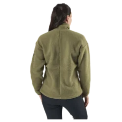 Snowshelter Teddy Half Zip Green