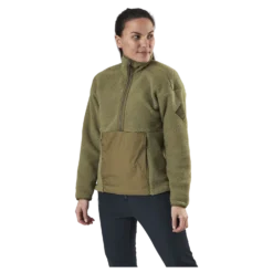 Snowshelter Teddy Half Zip Green