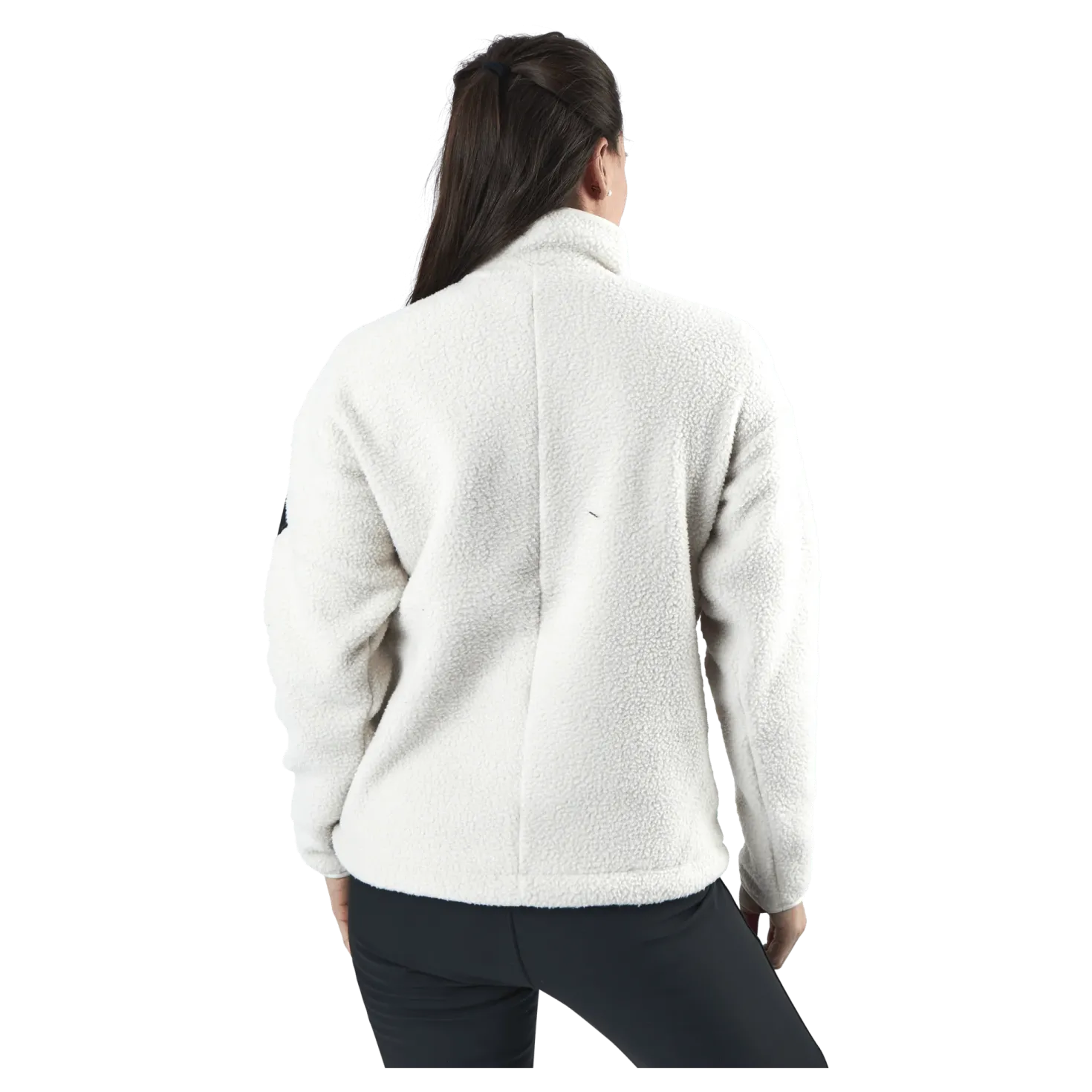 Snowshelter Teddy Half Zip White