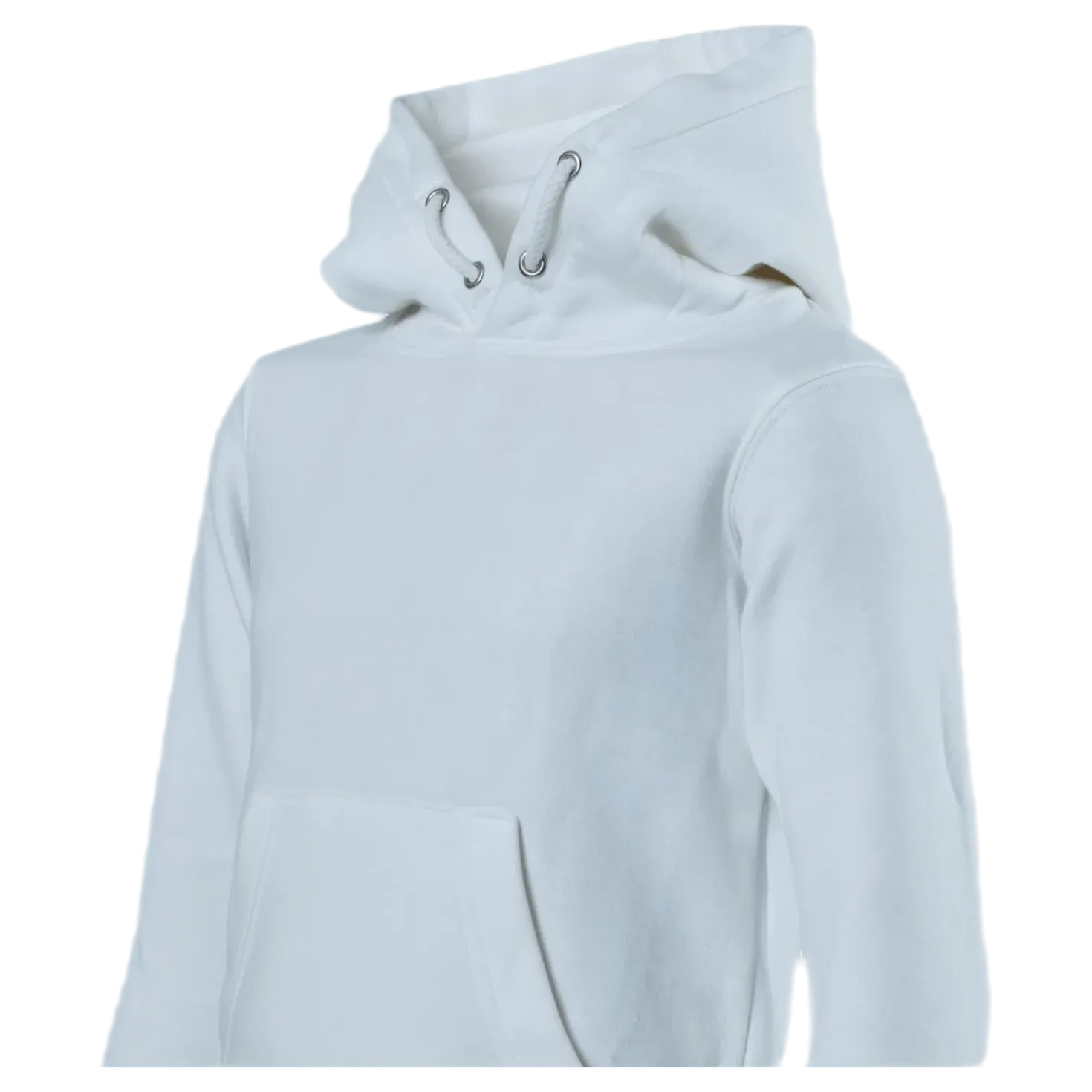 Soft Sweat Hood Junior White
