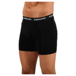 Solid Shorts 5-Pack Black