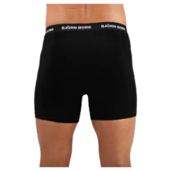 Solid Shorts 5-Pack Black