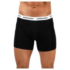 Solid Shorts 5-Pack Black