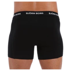 Solid Shorts 3-Pack Black