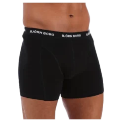 Solid Shorts 3-Pack Black