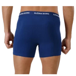 Solid Shorts 3-Pack Blue
