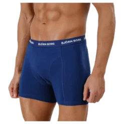 Solid Shorts 3-Pack Blue