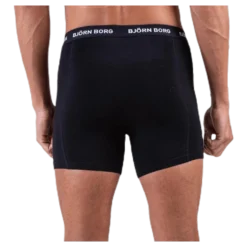 Solid Shorts 5-Pack Blue/Patterned