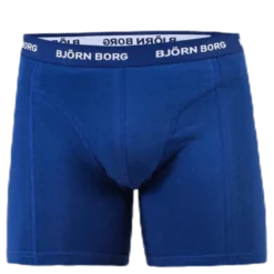 Solid Shorts 5-Pack Blue/Patterned