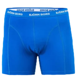 Solid Shorts 5-Pack Blue/Patterned