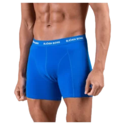 Solid Shorts 5-Pack Blue/Patterned