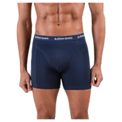 Solid Shorts 5-Pack Blue/Patterned