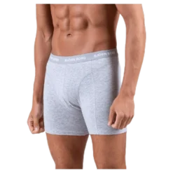 Solid Shorts 5-Pack Blue/Patterned