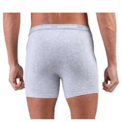 Solid Shorts 5-Pack Blue/Patterned