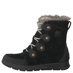 Sorel Explorer Joan 010, Black, Dark Stone