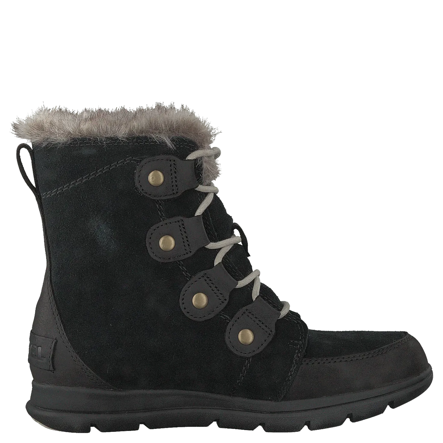 Sorel Explorer Joan 010, Black, Dark Stone