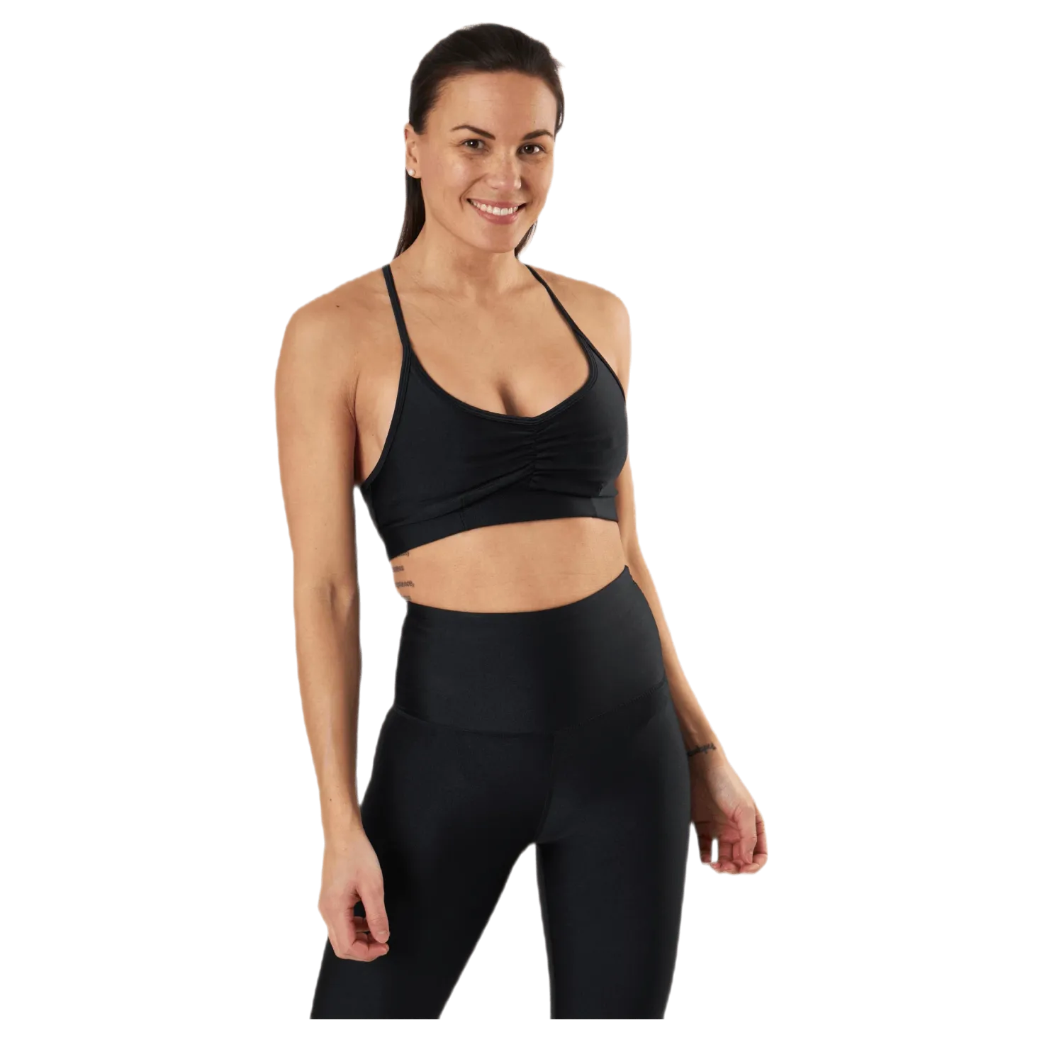 Soul Ruched Bra Black