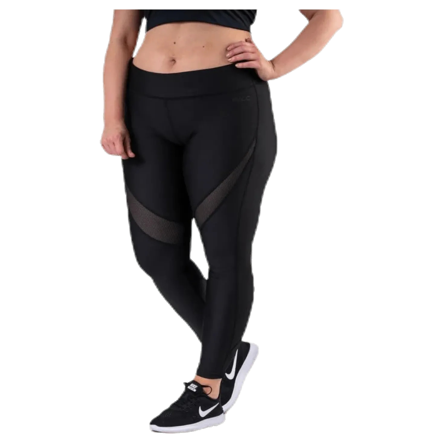 Speed Plus Size Tights Black
