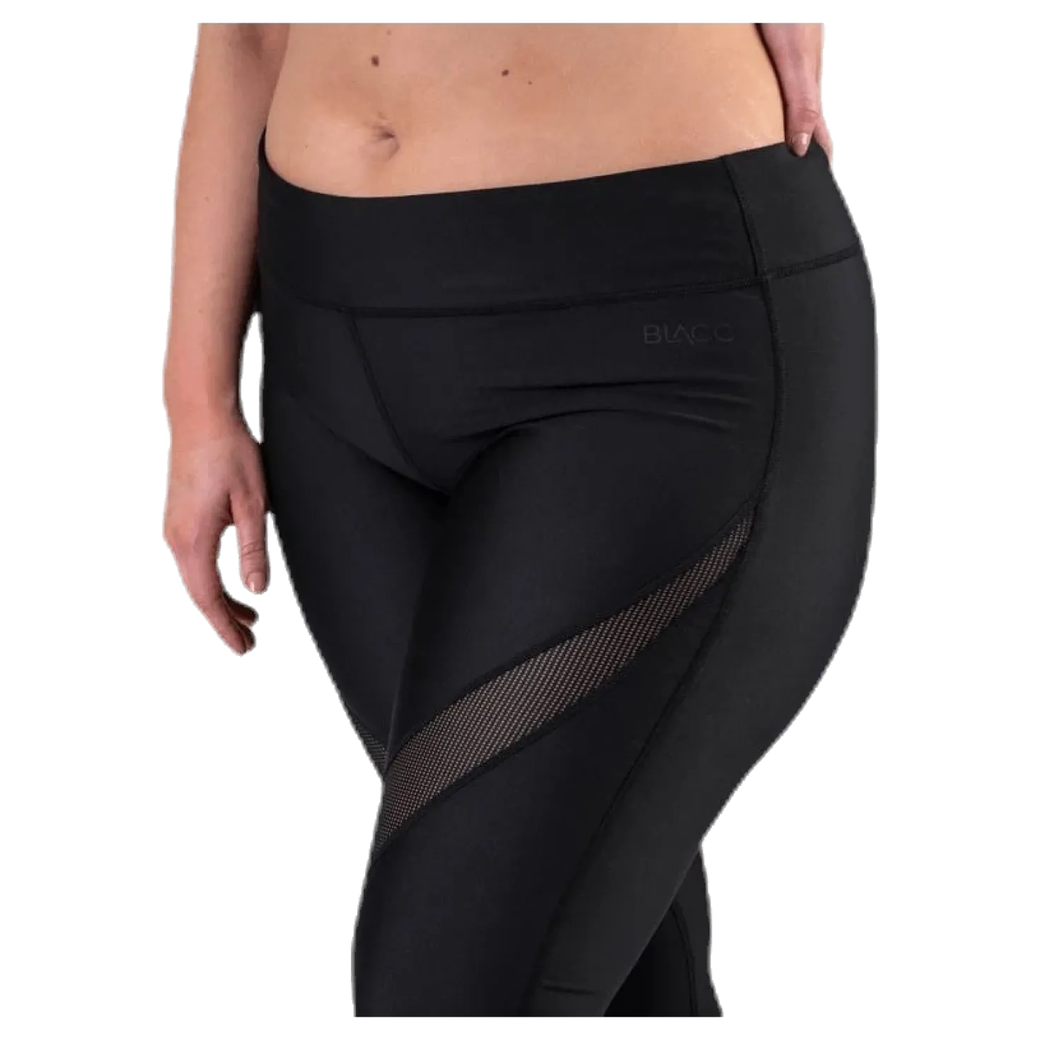 Speed Plus Size Tights Black