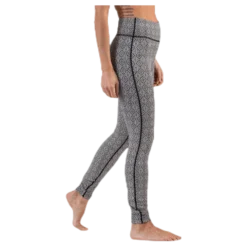 Spin To Win Mid Layer Tights White/Black