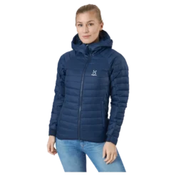 Spire Mimic Hood Women Tarn Blue Solid