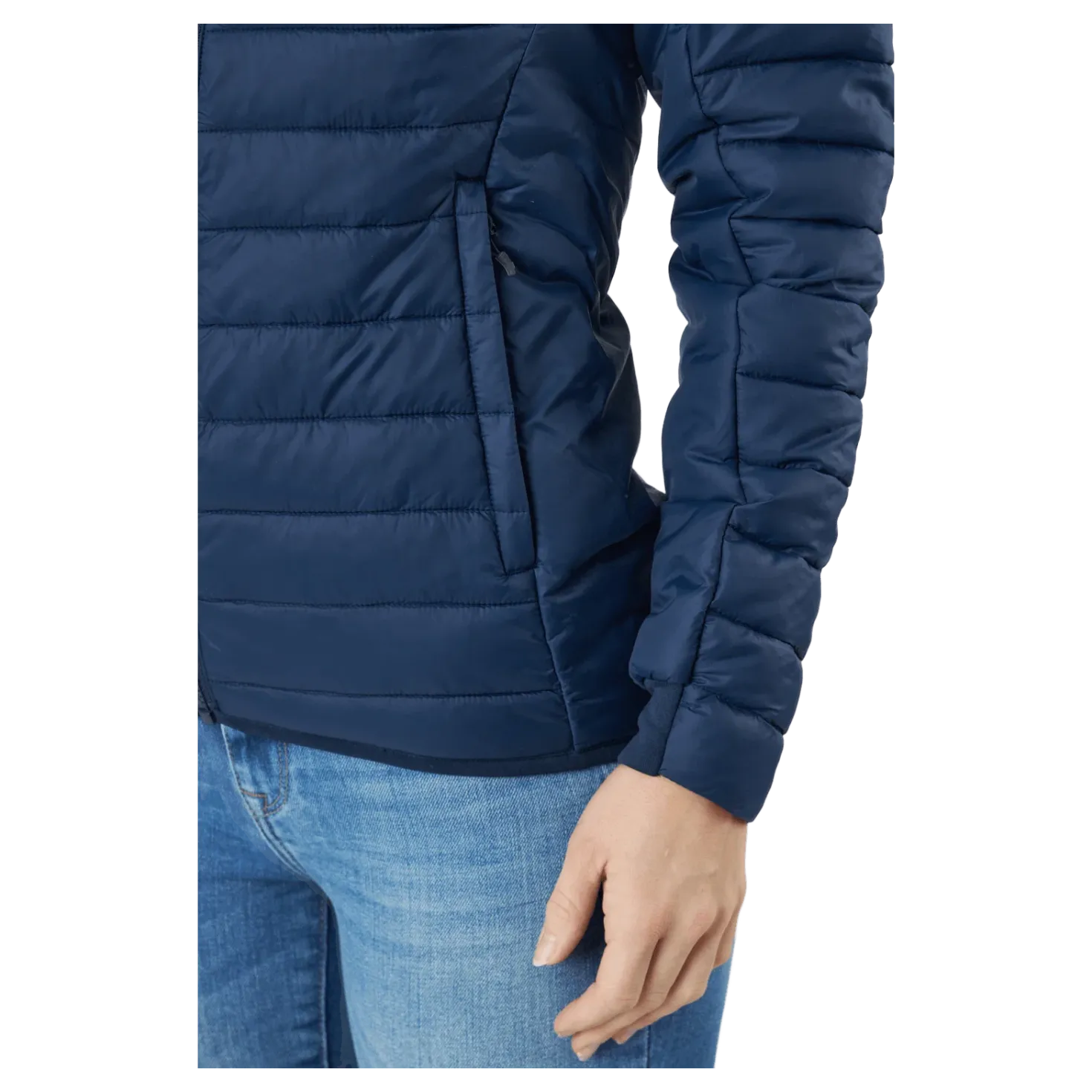 Spire Mimic Hood Women Tarn Blue Solid