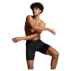 Sport Microfiber Long Boxer 2p Black