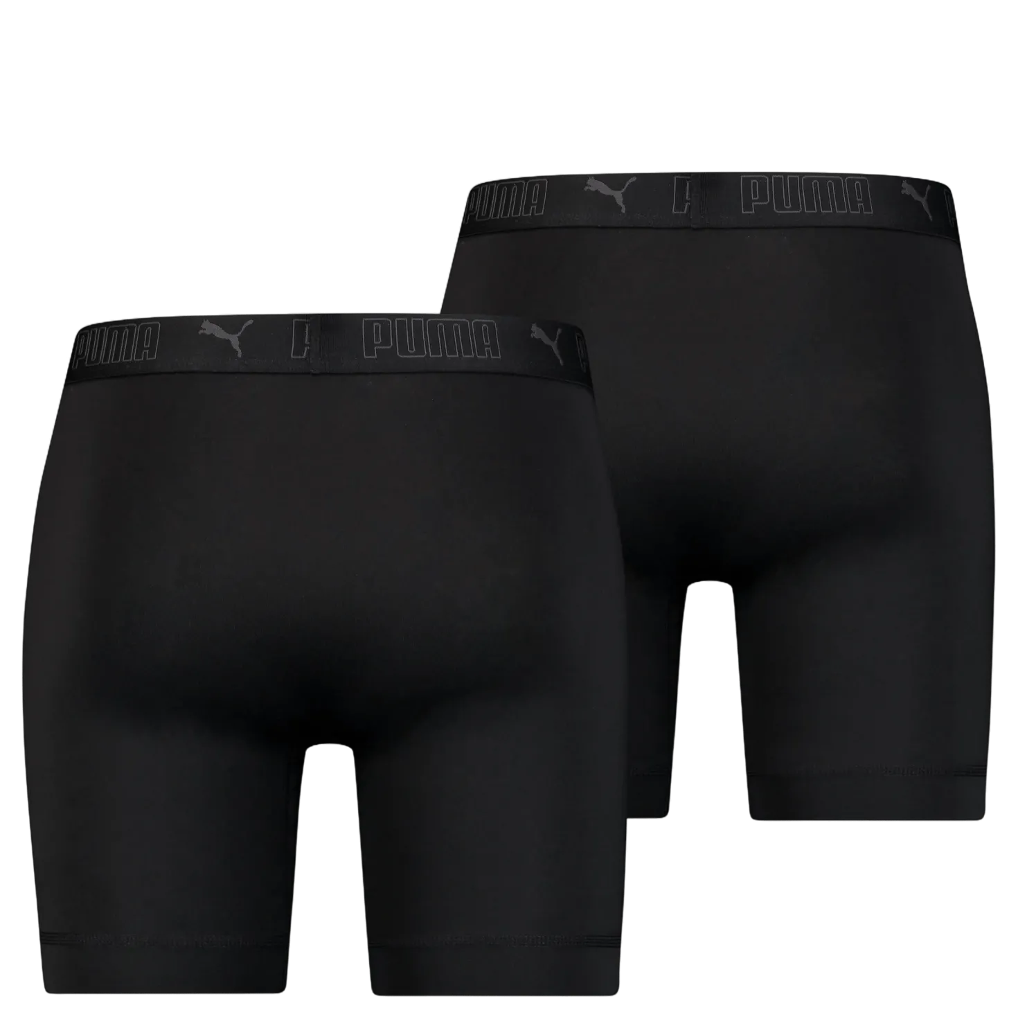 Sport Microfiber Long Boxer 2p Black