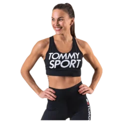 Sports Bra Logo Mid Black