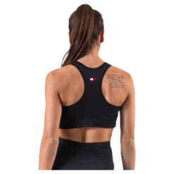 Sports Bra Logo Mid Black