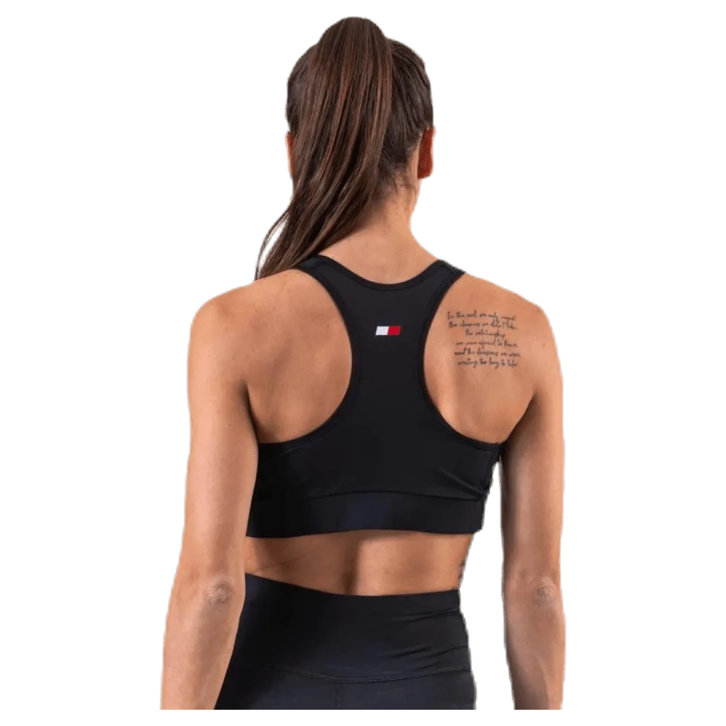 Sports Bra Logo Mid Black
