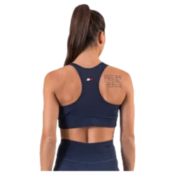 Sports Bra Logo Mid Blue