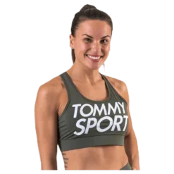 Sports Bra Logo Mid Green