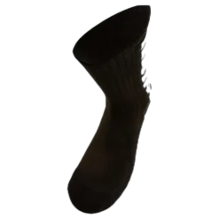Sports socks striped long Black