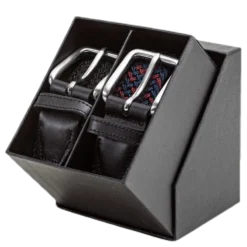 Spring Woven Belt Gift Box Black