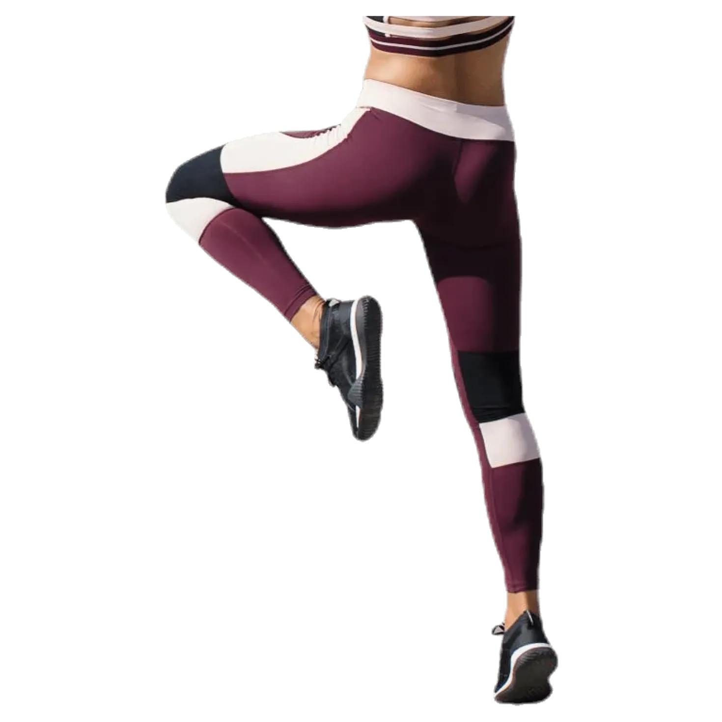 Sprint Tights Pink/White/Black