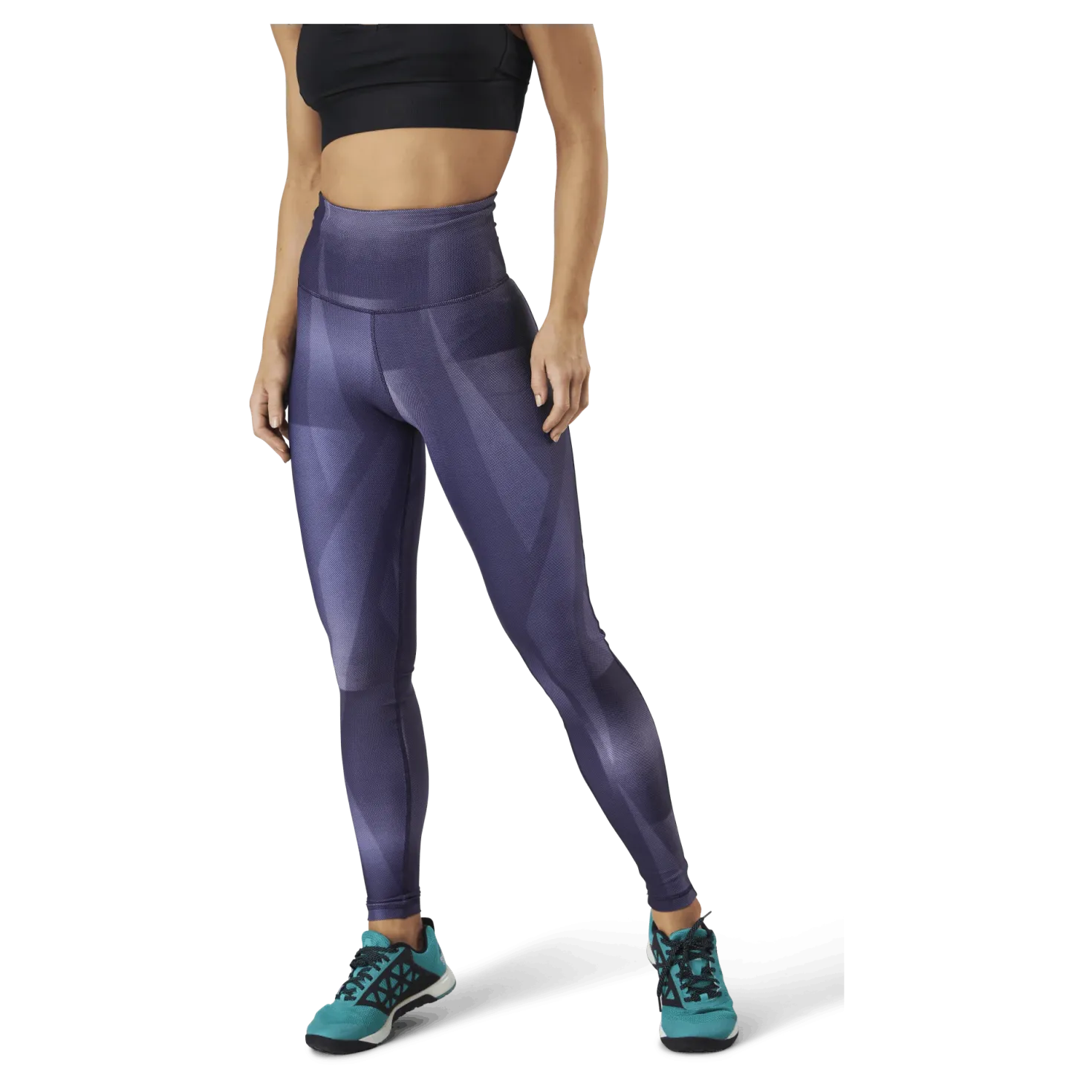 Sr Lux Hr 2.0 Aop Tight Purple