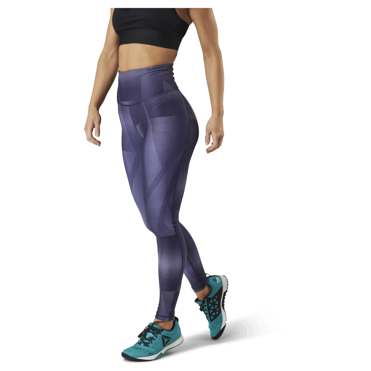 Sr Lux Hr 2.0 Aop Tight Purple