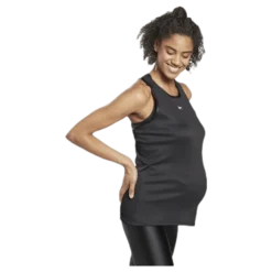 SR Maternity Tank Black