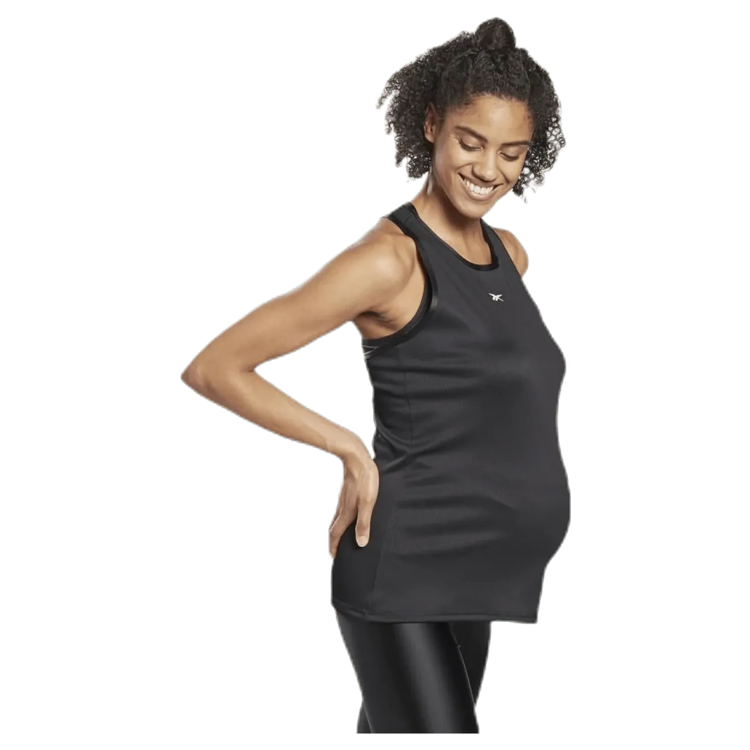 SR Maternity Tank Black