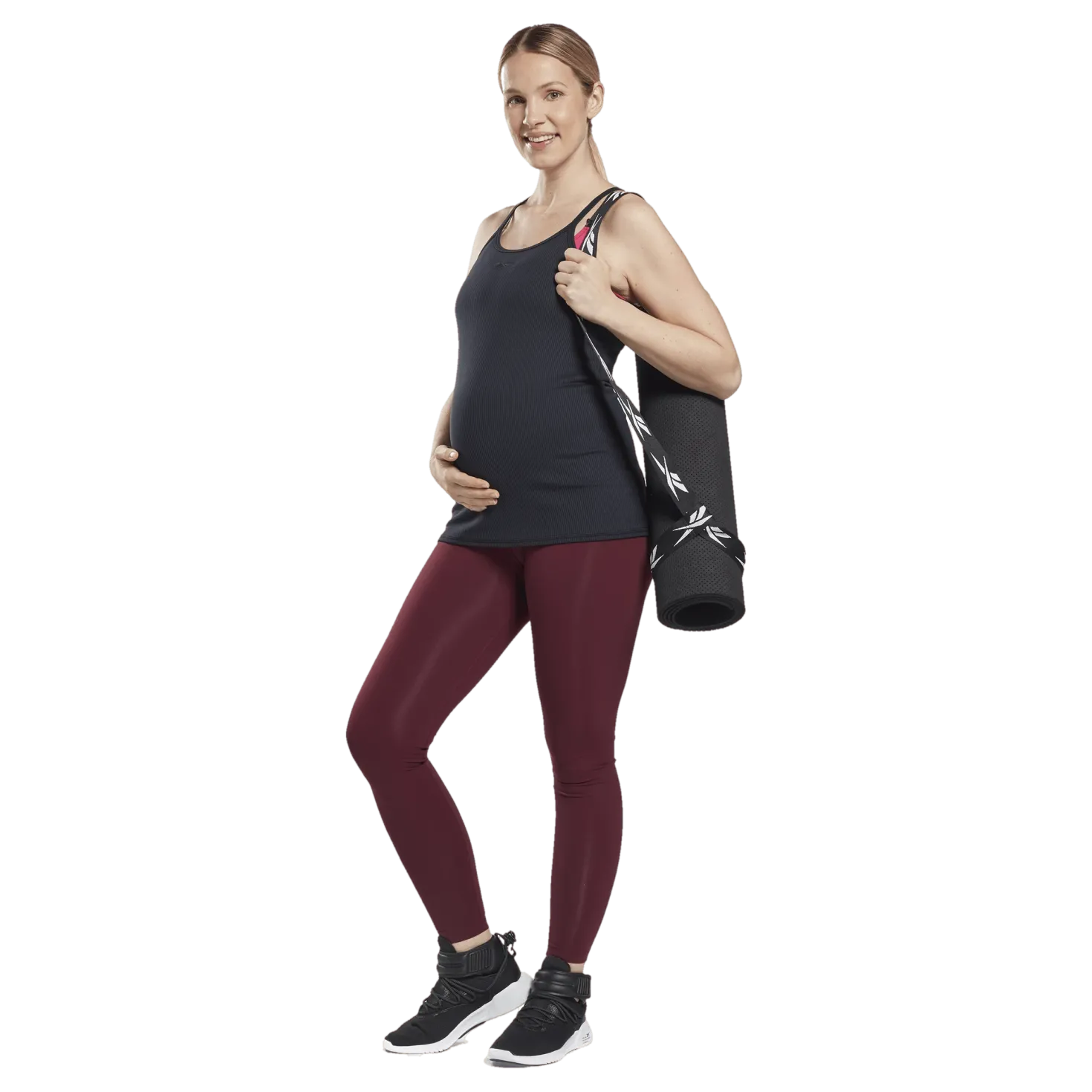 Sr Maternity Tank Black