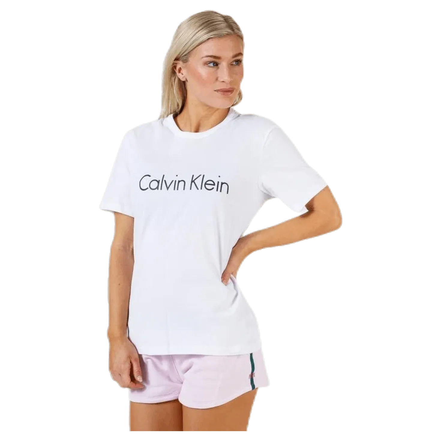 S/S Crew Neck White
