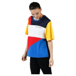 Statement Colourblock T-Shirt Red