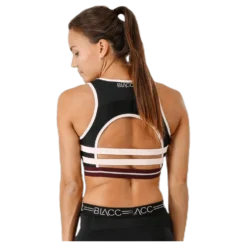 Step Sports Bra Pink/White/Black