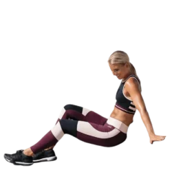Step Sports Bra Pink/White/Black