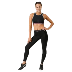 Step Sports Bra Pink/White/Black