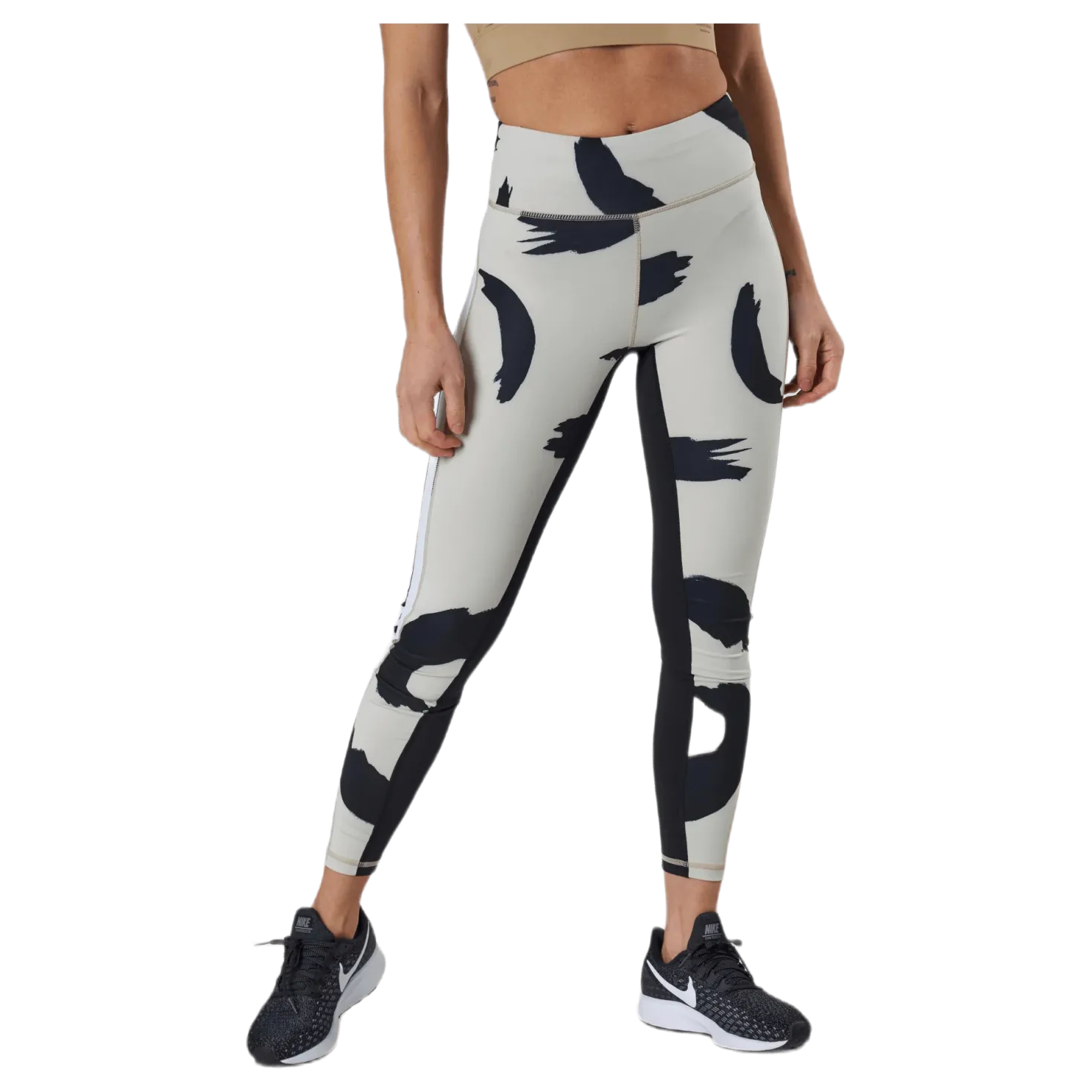 Sthlm High Waist Stripe Patterned