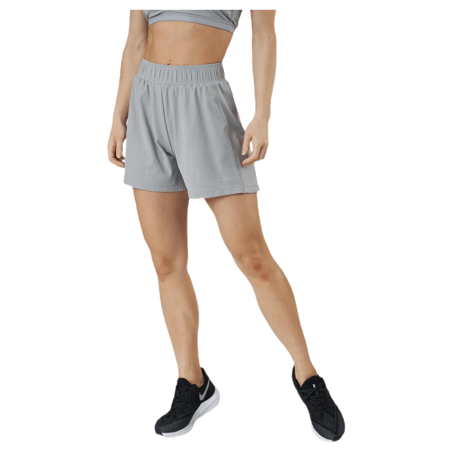 Sthlm Loose Stripe Shorts Grey
