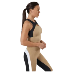 Sthlm Overlap Crop Top Beige